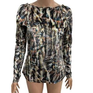 SACADA Long Sleeves Blouse Women Sz S/P Gently Used